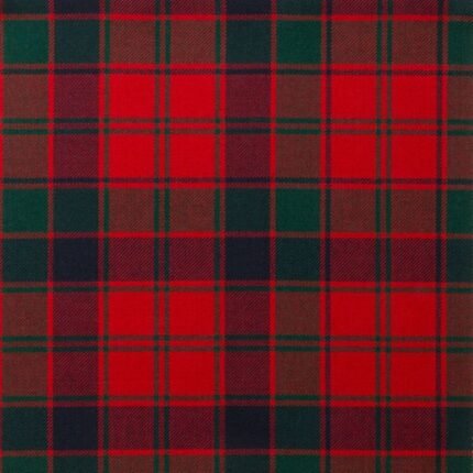 Robertson Red Modern Tartan Fabrics