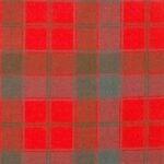 Robertson Red Weathered Tartan Fabrics