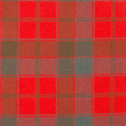 Robertson Red Weathered Tartan Fabrics