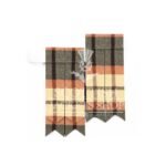 Rose Ancient Tartan Flashes