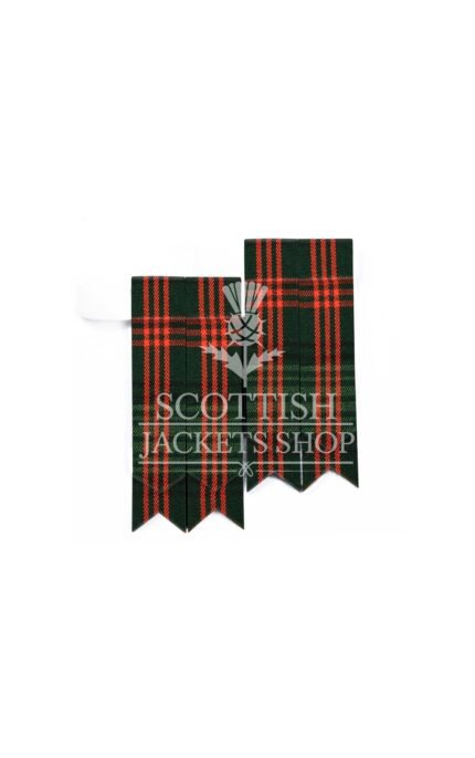 Rose Hunting Modern Tartan Flashes