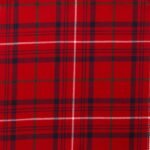 Rose Red Modern Tartan Fabrics