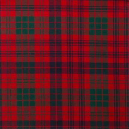 Ross Red Modern Tartan Fabrics