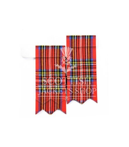 Royal Stewart Tartan Flashes
