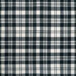 Scott Black And White Modern Tartan Fabrics