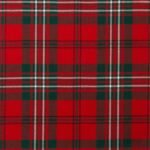 Scott Red Modern Tartan Fabrics