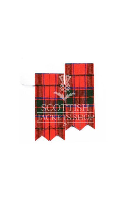 Scottish Rose Tartan Flashes