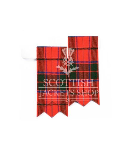 Scottish Rose Tartan Flashes