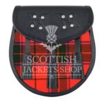 Scottish Rose Tartan Sporran