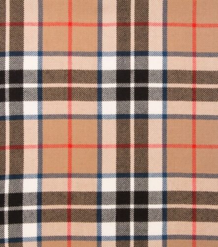 Thomson Camel Tartan Fabric