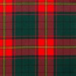 Ulster Red Irish Tartan Fabric