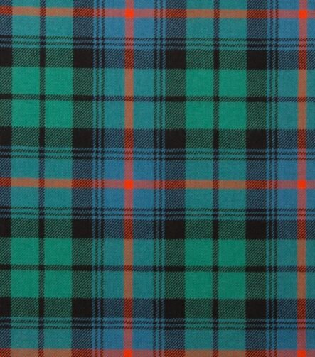 Urquhart Broad Red Ancient Tartan Fabric