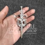 Fraser clan kilt pin