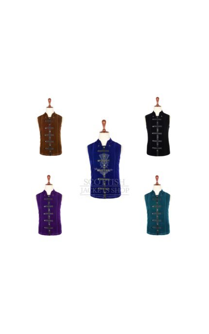 Men's Velvet Waistcoat