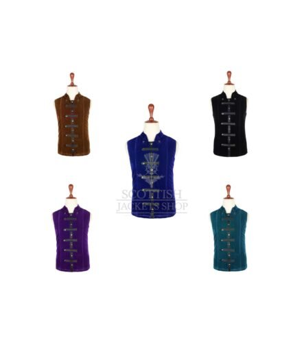 Men's Velvet Waistcoat