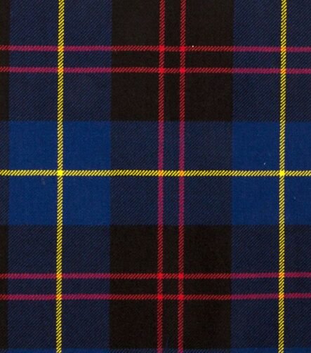 Gordon Blue Tartan Fabric