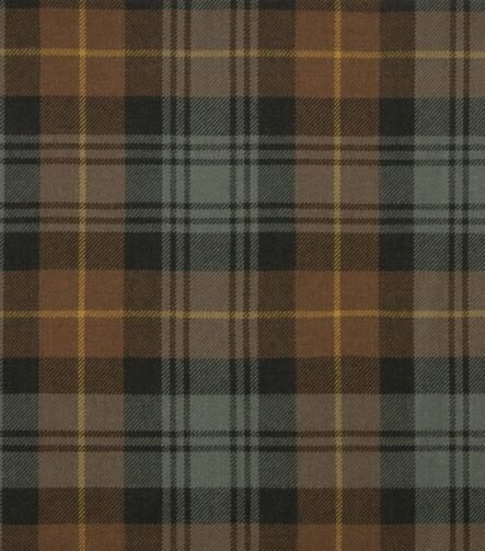 Gordon Clan Weathered Tartan Fabric