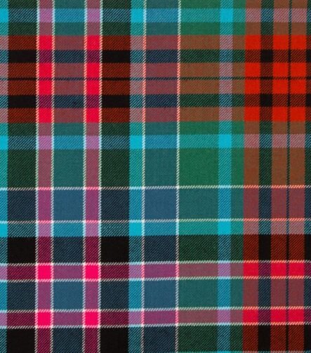 Gordon Red Ancient Tartan Fabric