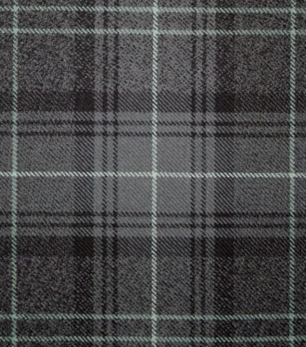 Highland Granite Sage Tartan Fabric