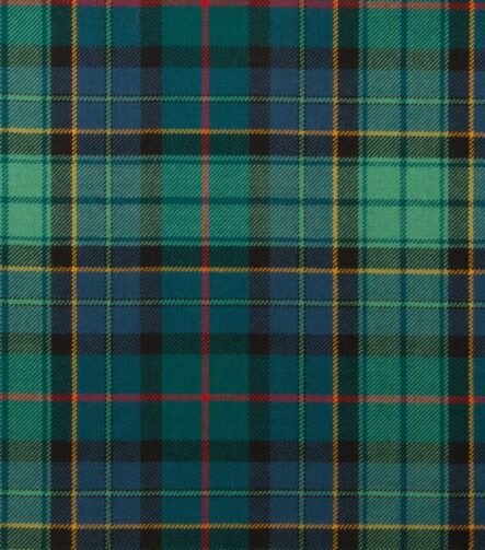 Leinster Green Irish Tartan Fabric