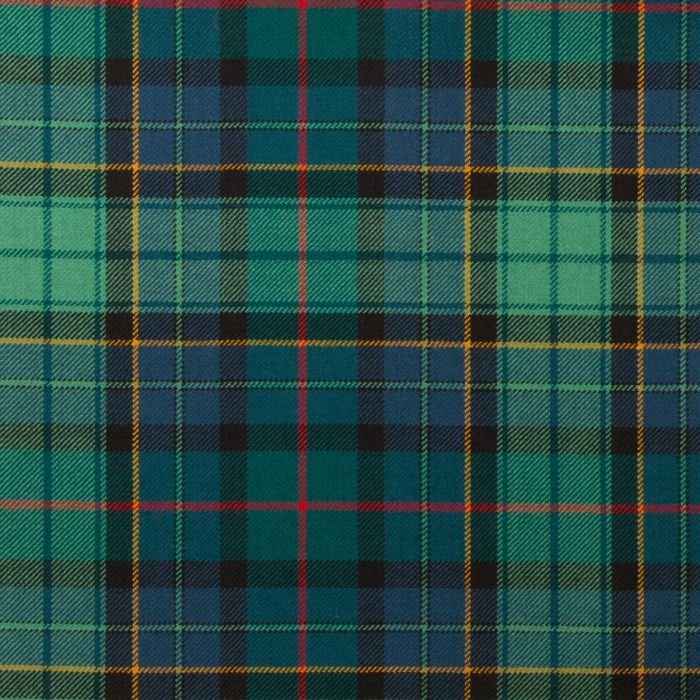 Leinster Green Irish Tartan Fabric Leinster Green Irish Tartan Fabric