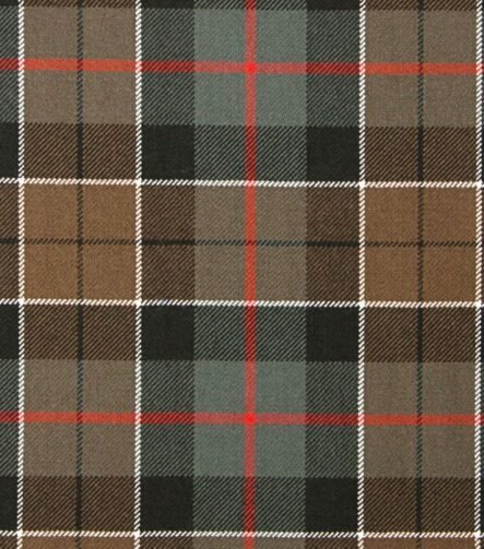 Leslie Green Weathered Tartan Fabric