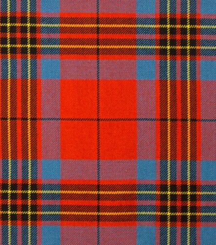 Leslie Red Ancient Tartan Fabric