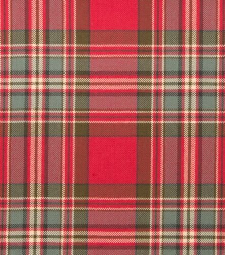 MacFarlane Clan Weathered Tartan Fabric