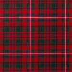 MacKinnon Red Modern Tartan Fabric