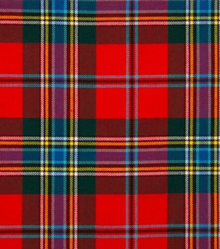 MacLean of Duart Modern Tartan Fabric