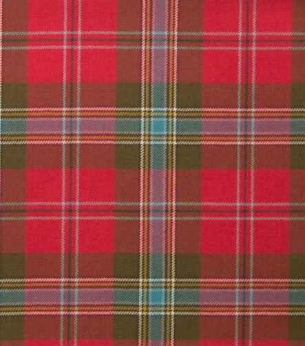 MacLean of Duart Weathered Tartan Fabric