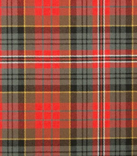 MacPherson Clan Weathered Tartan Fabric