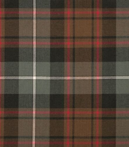 MacRae Hunting Weathered Tartan Fabric