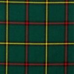 Marr Green Modern Tartan Fabric