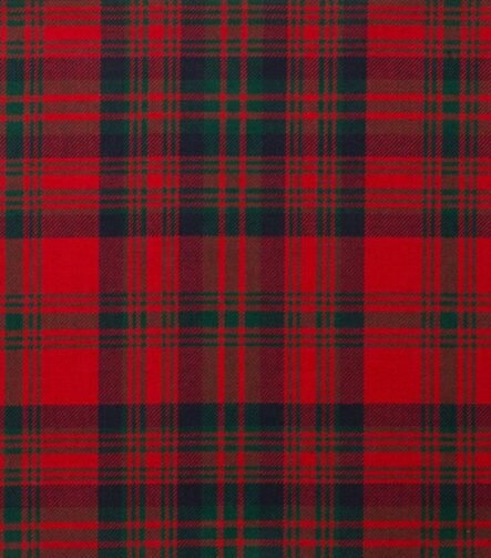 Matheson Red Modern Tartan Fabric