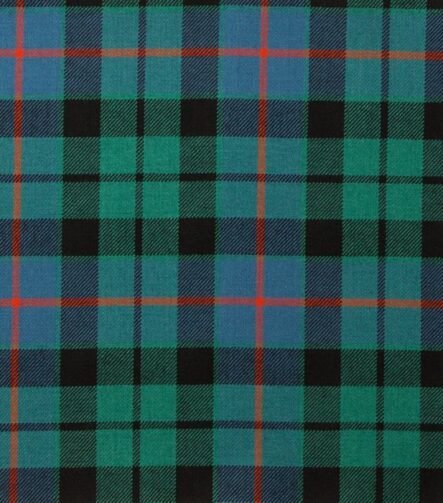 Morrison Green Ancient Tartan Fabric