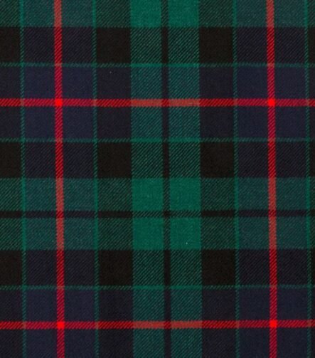 Morrison Green Modern Tartan Fabric