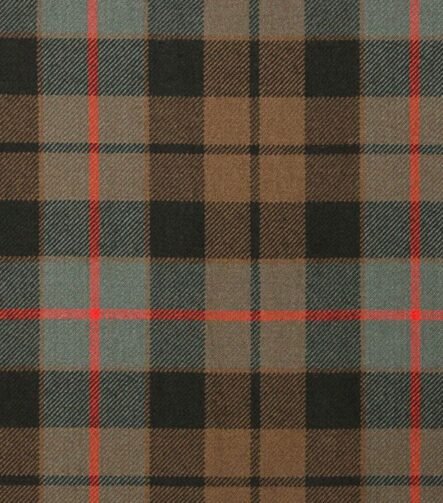 Morrison Green Weathered Tartan Fabric