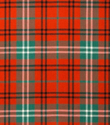Morrison Red Ancient Tartan Fabric