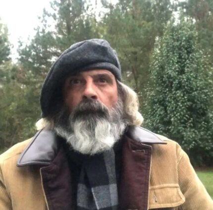 Men's Scottish Dark Grey Wool Tan Hat