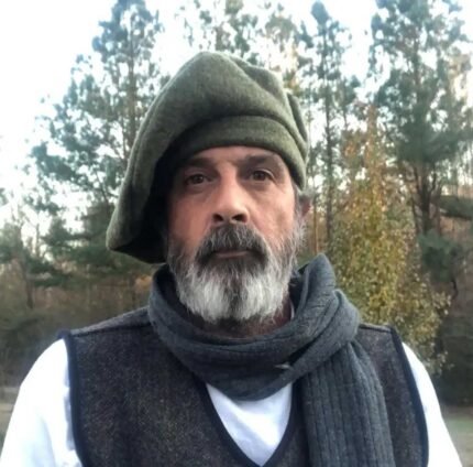 Men's Scottish Green Wool Tan Hat