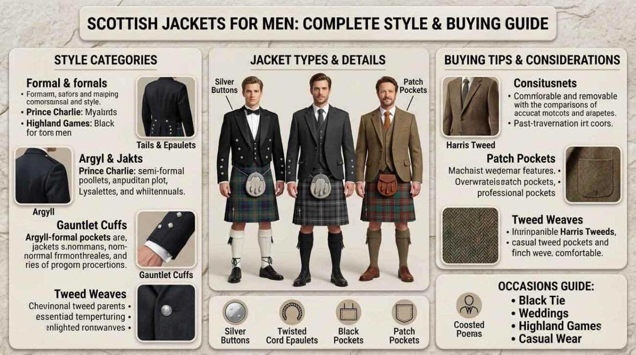 Scottish Jackets for Men