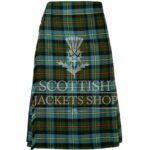 Macleod of Harris Ancient Tartan Maxi Skirt For Women