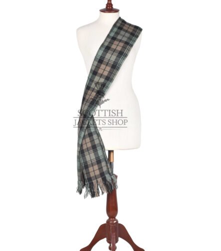 Black Watch Weathered Tartan Women Sashes