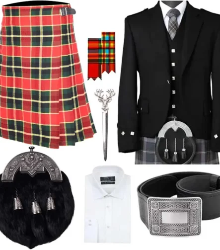 Men's Scottish Argyll Kilt Outfit