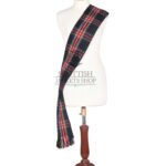 Black Stewart Tartan Women Sashes