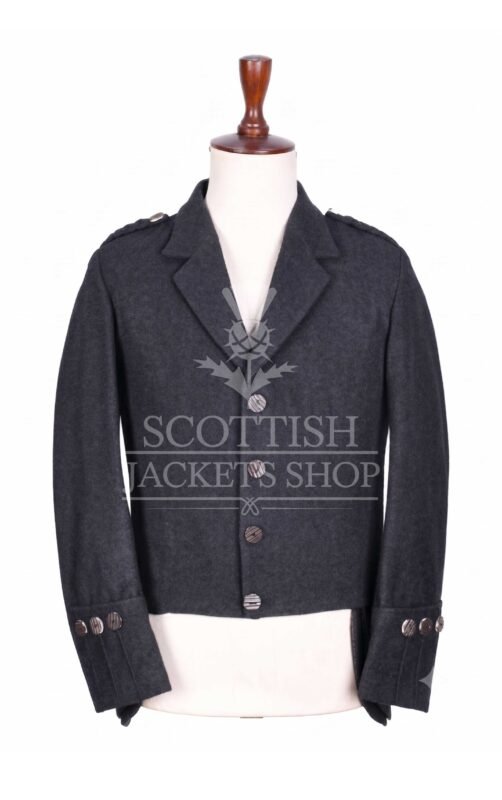Grey WoolBalmoral Doublet Jacket