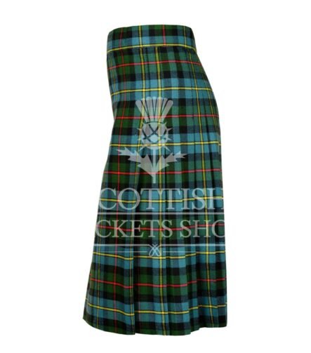 Macleod of Harris Ancient Tartan Maxi Skirt For Women