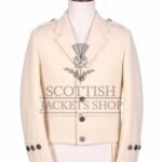 Cream Wool Balmoral Doublet Jacket