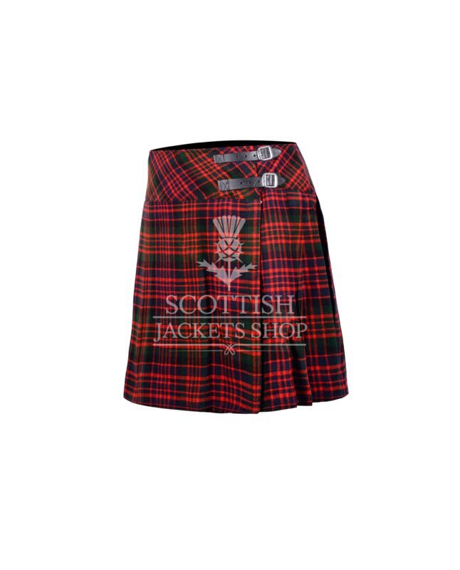 Macdonald Tartan Mini Skirt For Women